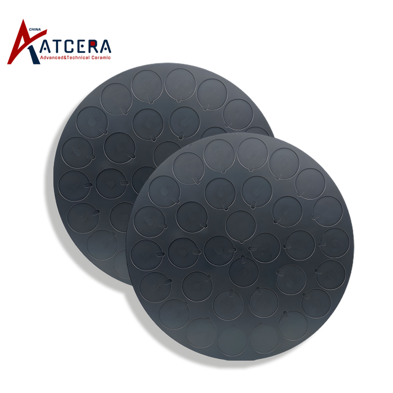 Silicon carbide tray