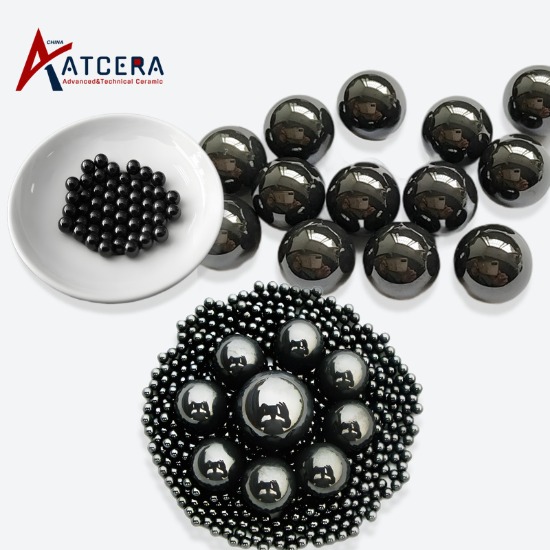 High elastic modulus silicon nitride balls