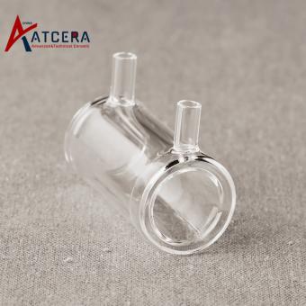 Quartz cooling jacket tube